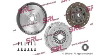 Kit de embraiagem Monomassa Audi A3 8L Vw Golf IV Seat Ibiza Leon 1.9 Tdi 110cv SRLine S34-006
