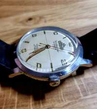 Atlantic Worldmaster Super 21 Jewels 37mm zegarek vintage