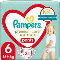 Підгузки - трусики Pampers Premium Care Pants 6 15+ кг 31 шт