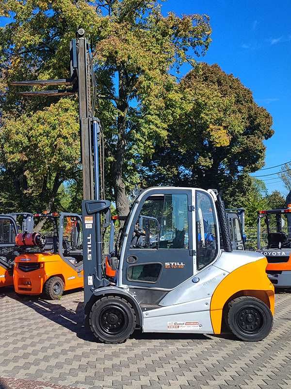 Wózek widłowy Still RX70-45T 4,5 tony Diesel Triplex 4,1 m 4500kg 2015
