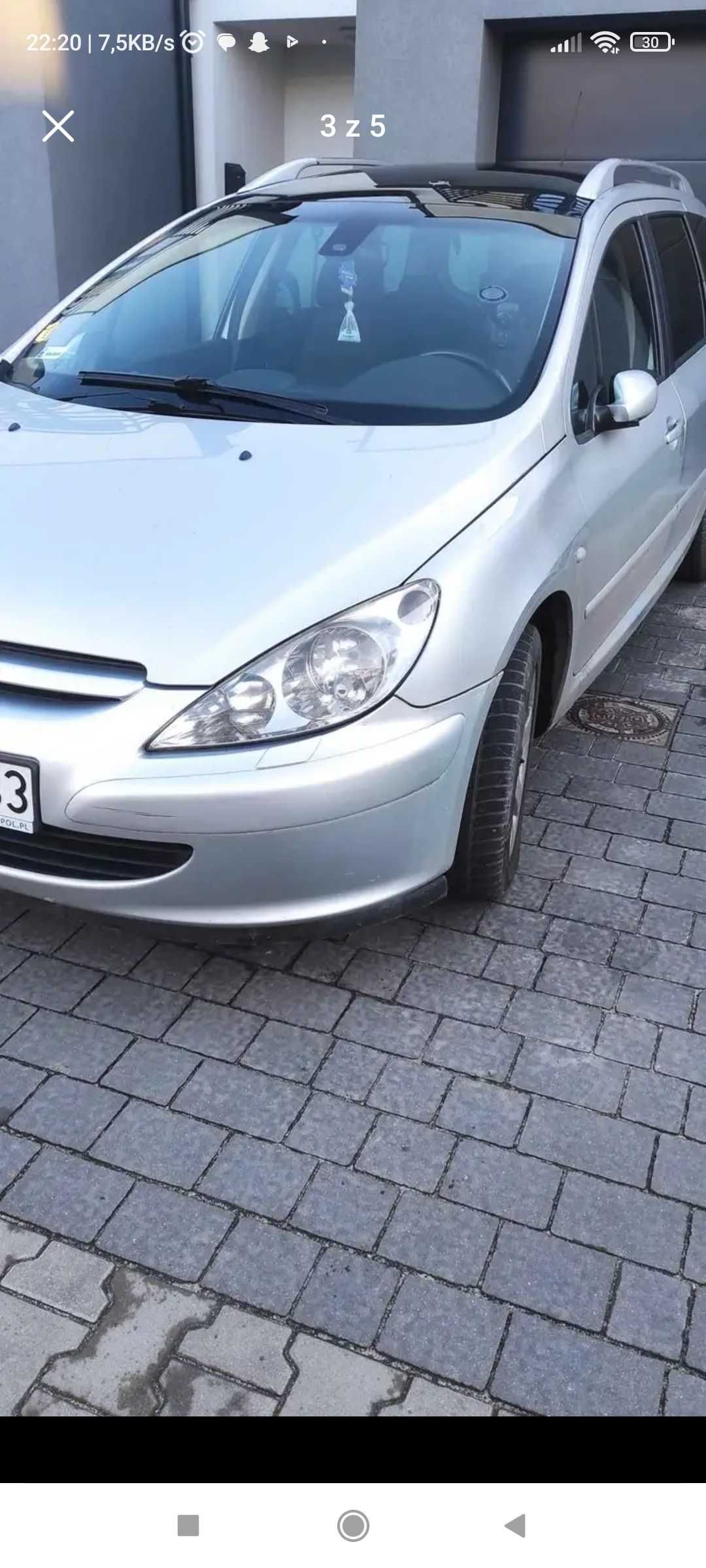 Samochód Peugeot 307 sw