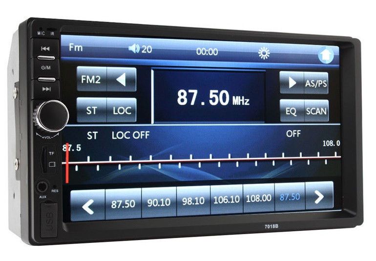 AutoRadio 2 DIN 7'' Comando, Bluetooth....