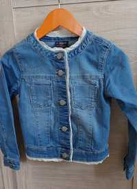Джинсова курточка для дівчинки 6-7р.  116-122 см