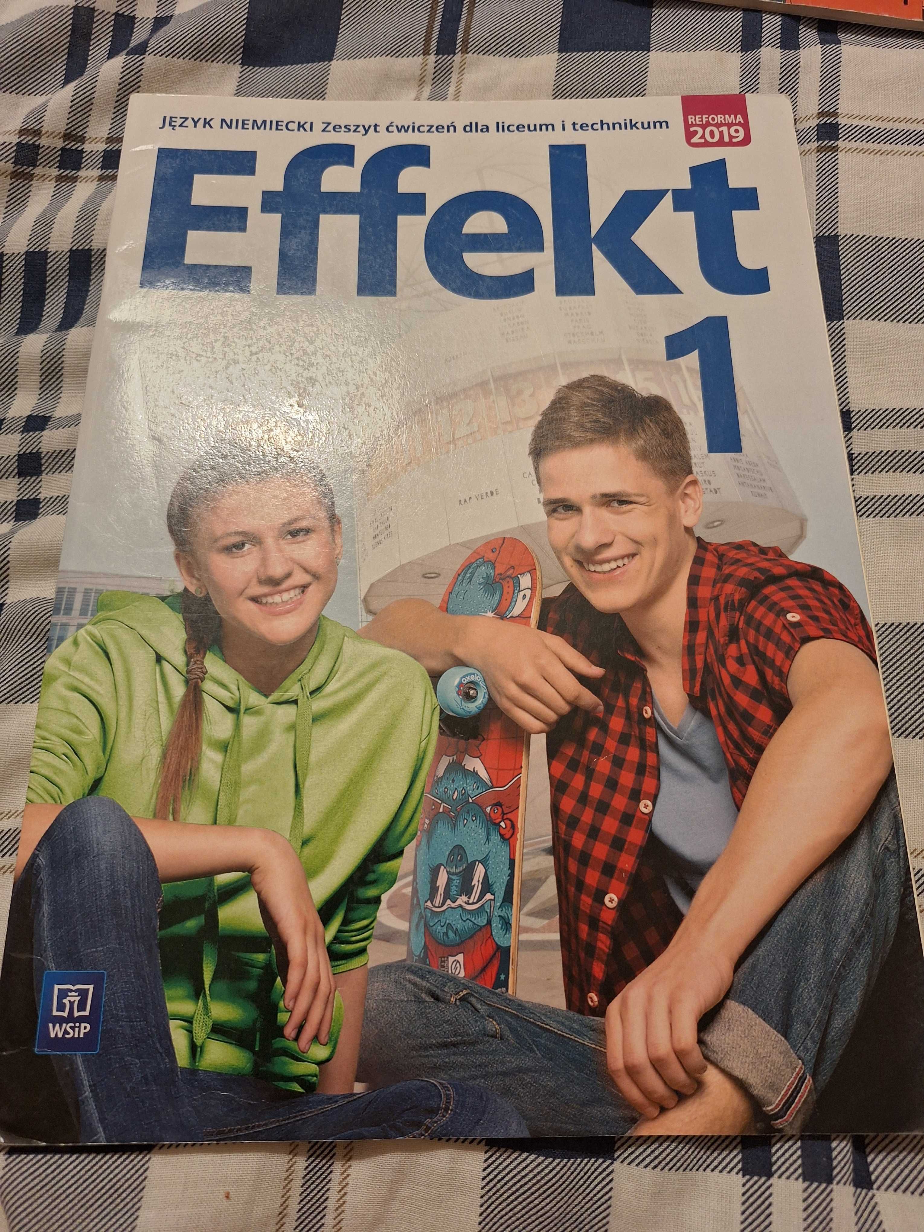 Effekt 1 zeszyt cwiczen do liceum i technikum jezyk niemiecki