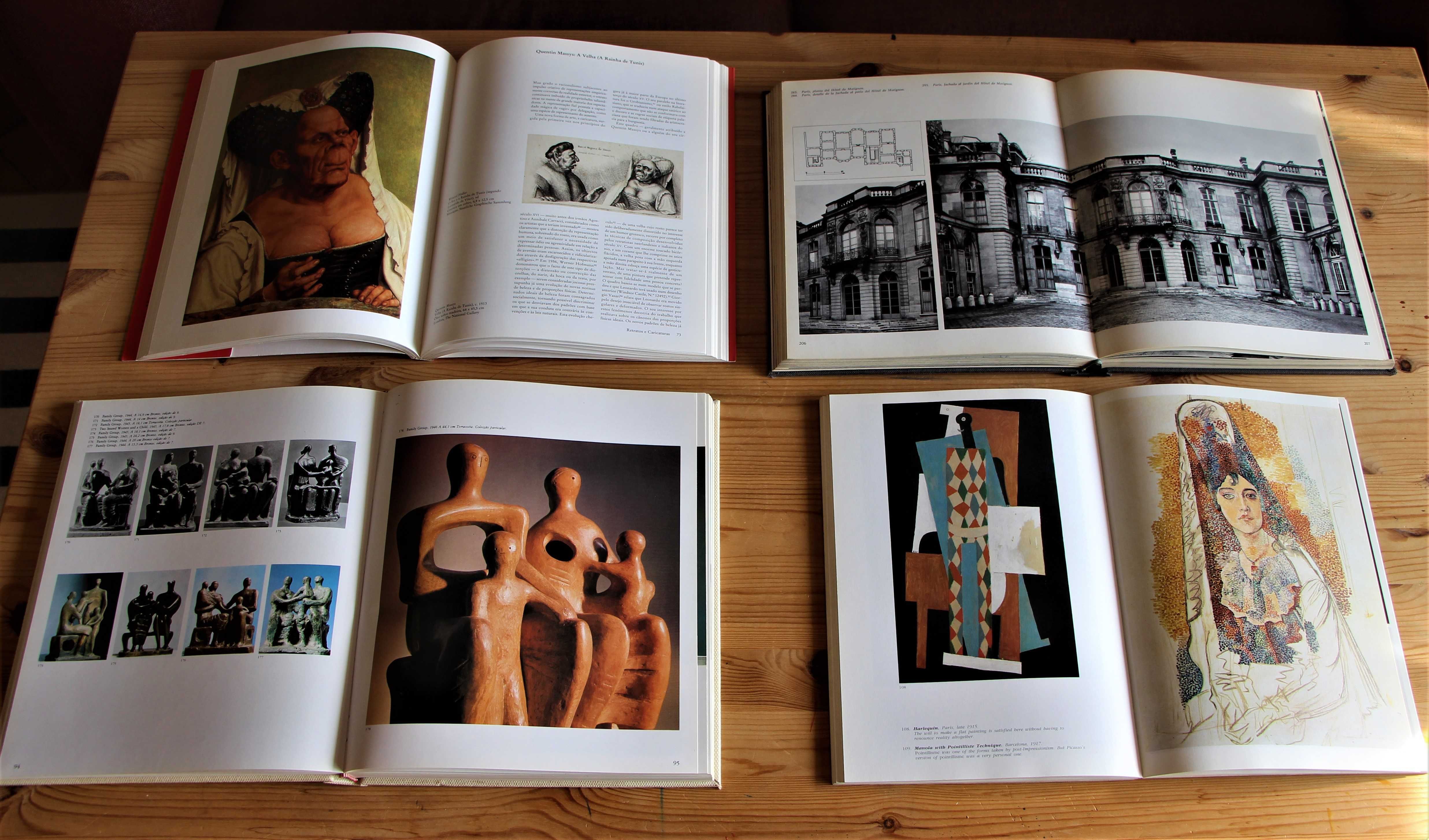 Livros: Arquitectura, Pintura, Escultura, Cerâmica, Artes & Tendências