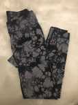 Szaro-czarne Legginsy sportowe/treningowe Tie Dye S(36) push up