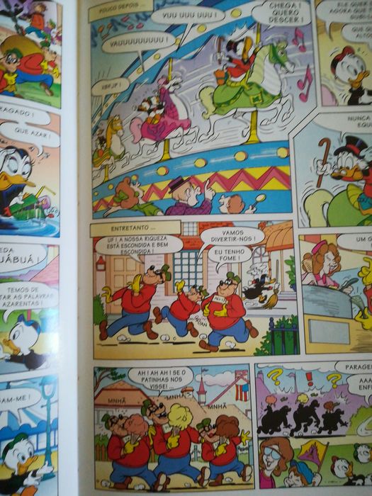 Livro de coleção da Disney banda desenhada 1994