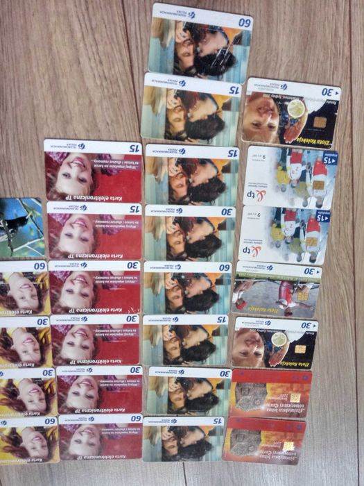 Karty telefoniczne tp - 1 zl