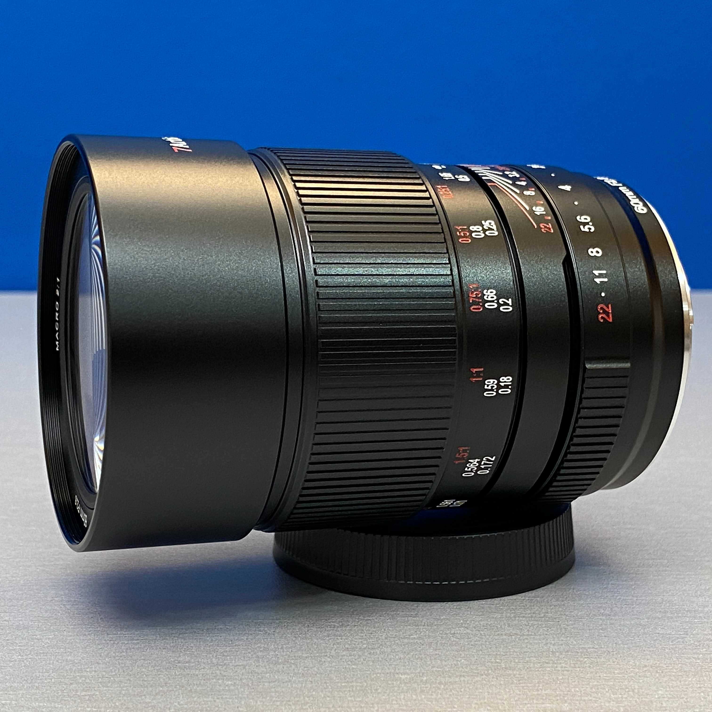 7Artisans 60mm f/2.8 Macro 2X (Sony FE) - NOVA - 3 ANOS DE GARANTIA