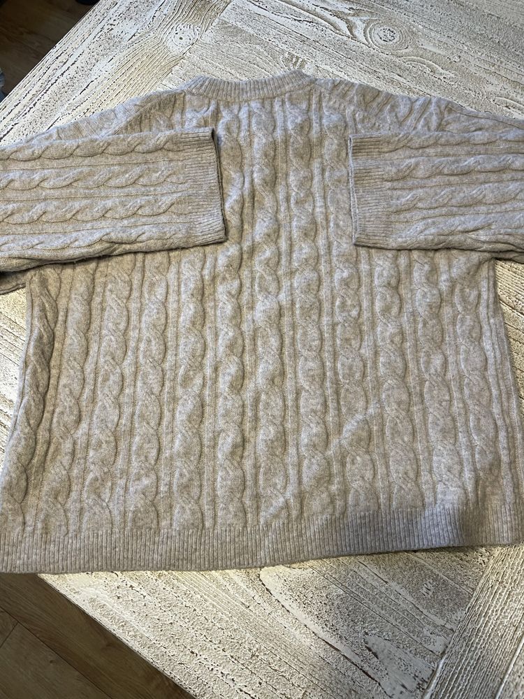 Sweter damski/dziewczęcy H&M, oversize, rozm. XS
