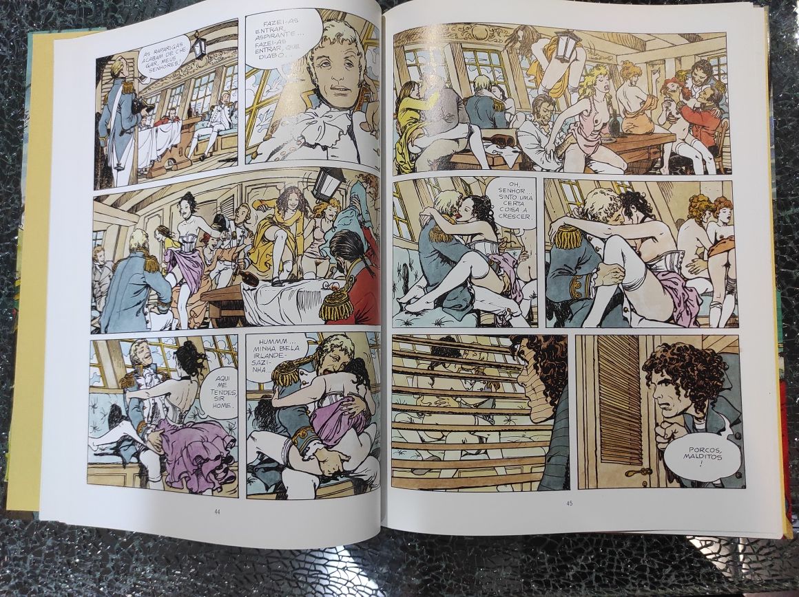 El Gaucho Milo Manara Hugo Pratt Meribérica banda desenhada