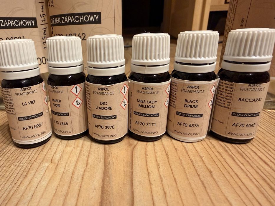 Olejki do świec Aspol