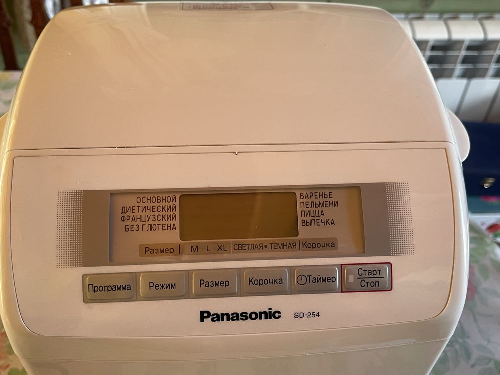 Пролам хлібопічку Panasonic SD254