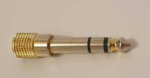 Przejściówka Yamaha JACK 2,5 na 3,5 adapter 2.5 mm