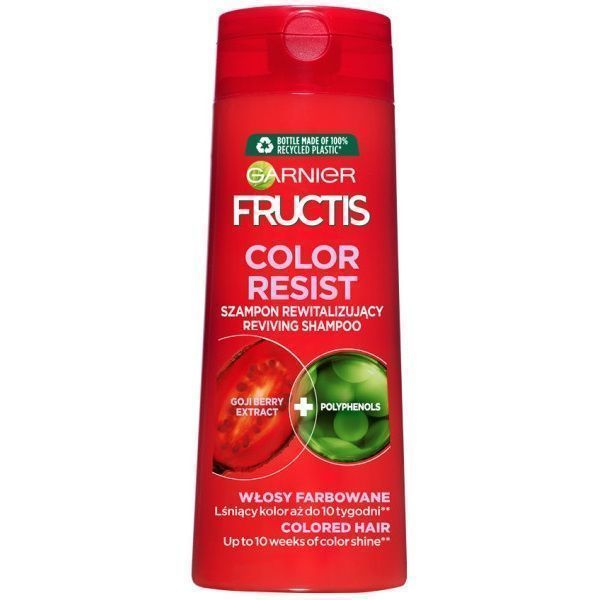 Garnier Fructis szampon ochronny nadający blask do włosów farbowanych