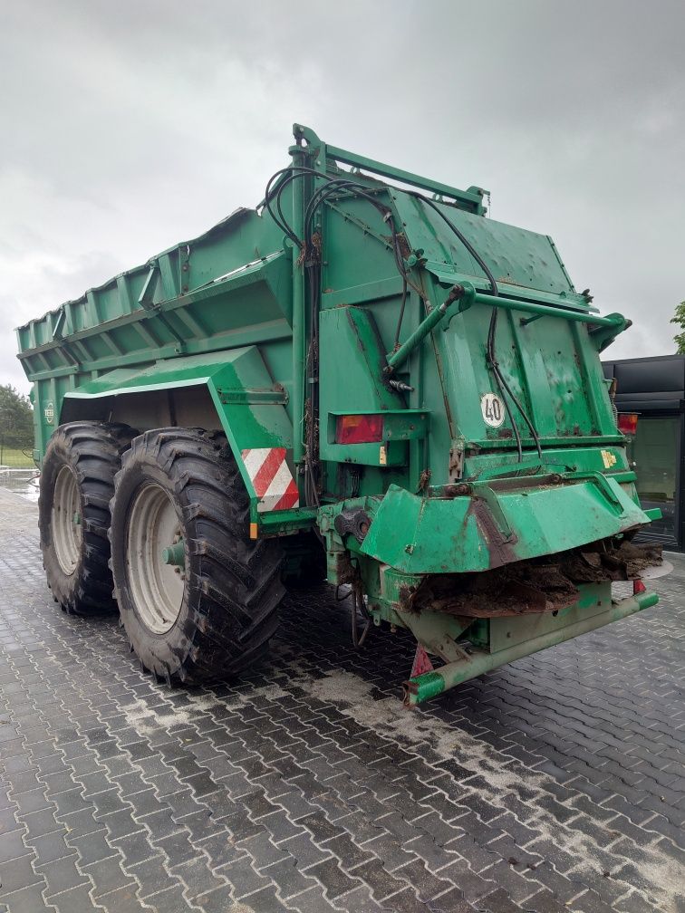 Rozrzutnik obornika TEBBE MS 240 tandem talerze