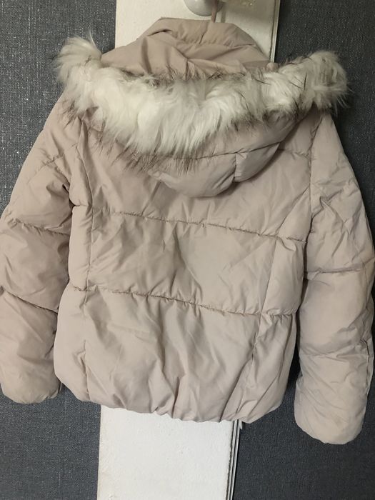 Casaco inverno bege/creme