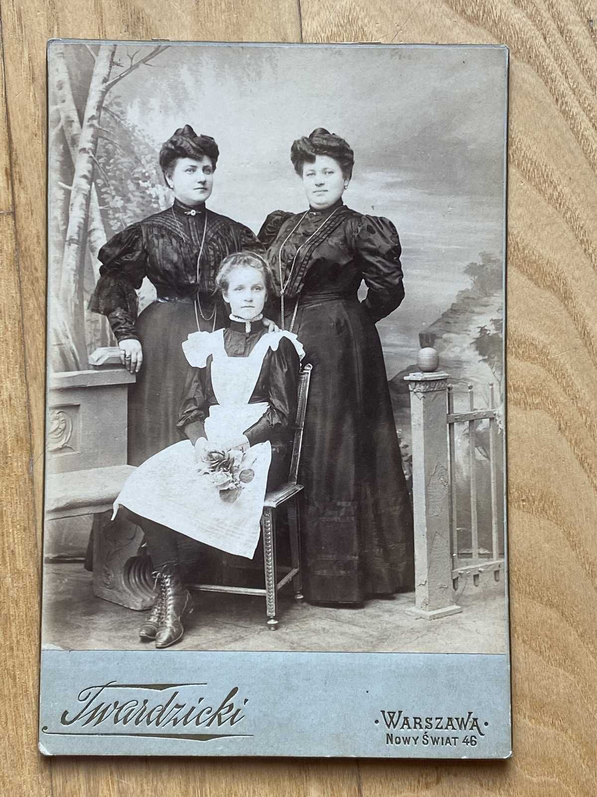 Warszawska Fotografia Twardzicki, CDV, XIX wiek