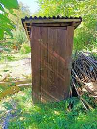 Wc toaleta drewniana
