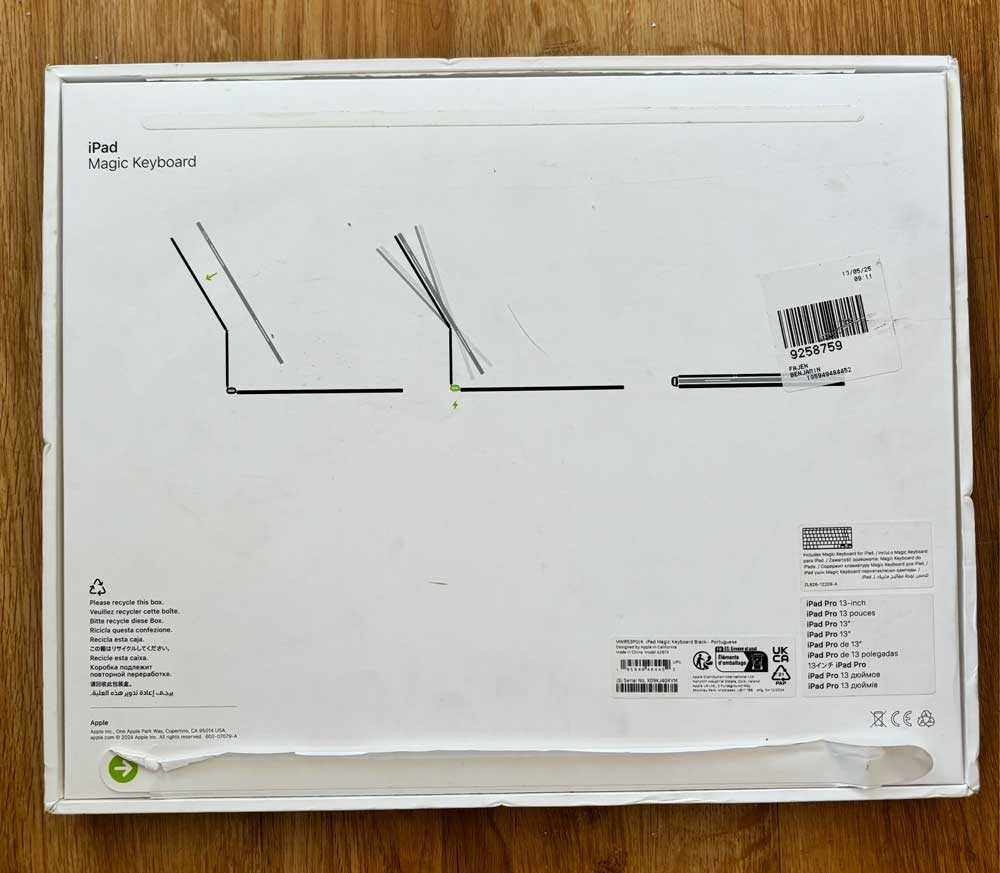 New 13 inch iPad Magic Keyboard in box, never used!
