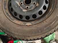 Komplet 4 kół zimowych Michelin R15 VW\Skoda oddam za DARMO