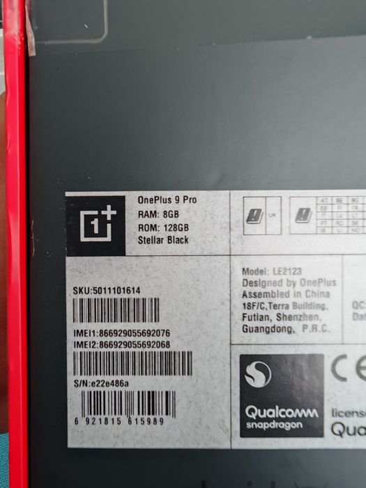 Oneplus 9 Pro 5G 8/128 Stan bdb - opis.