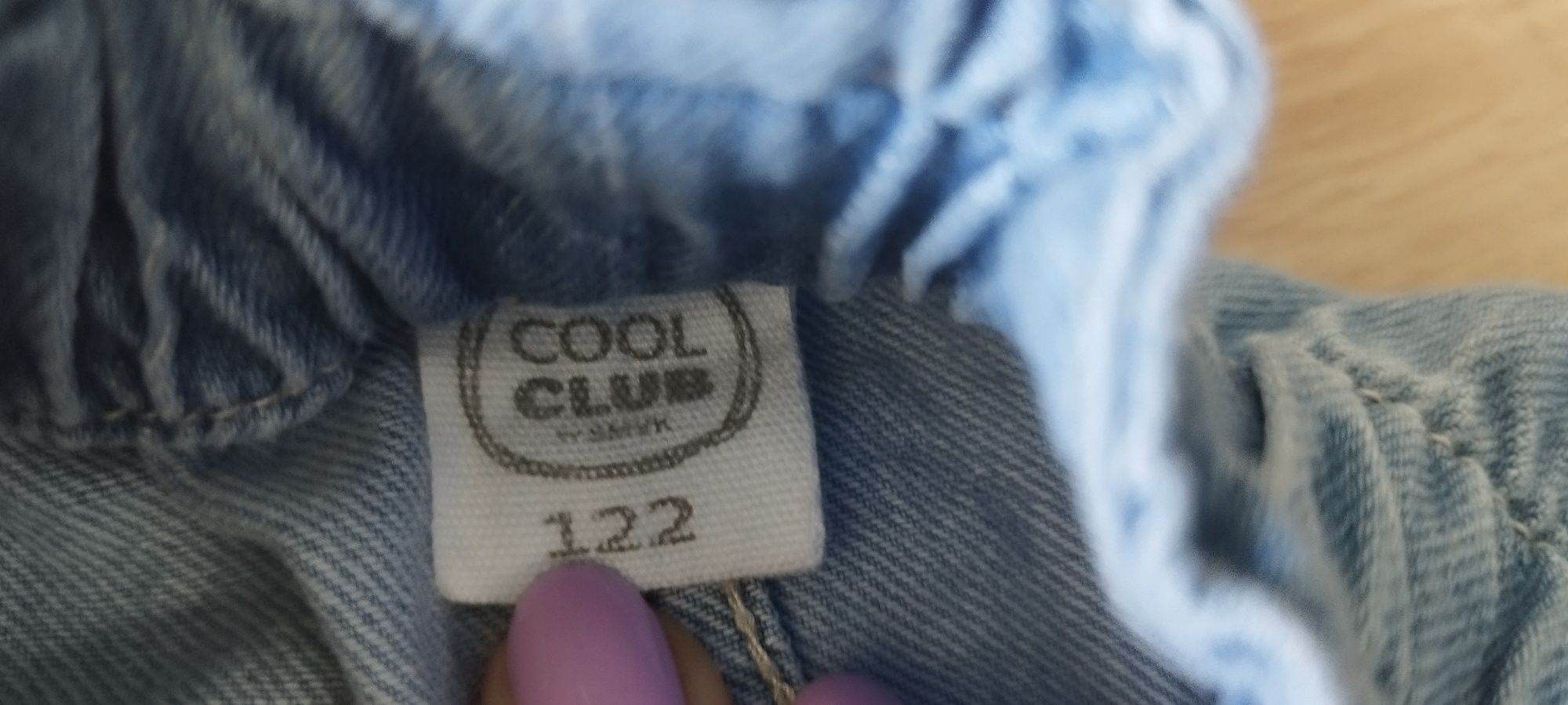 Spódniczka jeans r.122