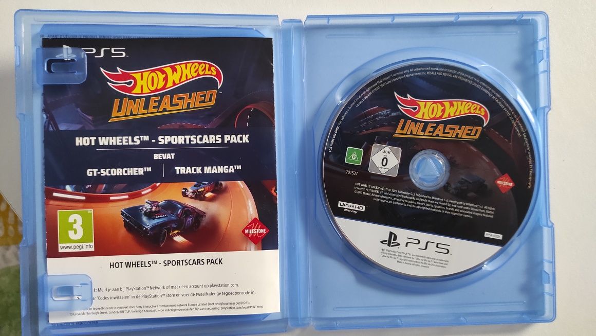 Jogos PS5 Hot Wheels Unsleashed