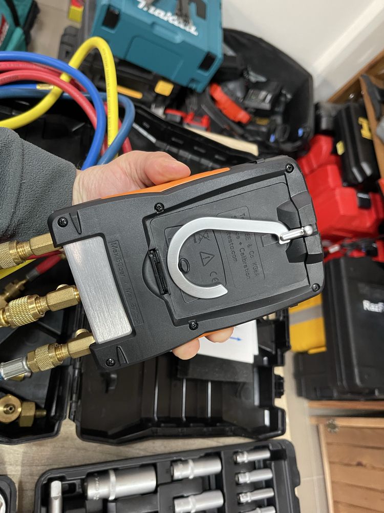 Testo 550 / манометричний колектор з шлангами Тесто