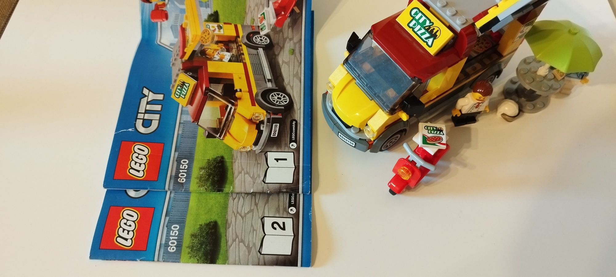 LEGO City 60150 Foodtruck z pizzą