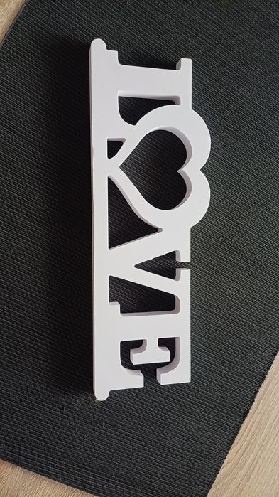 Peça decorativa love (novo)