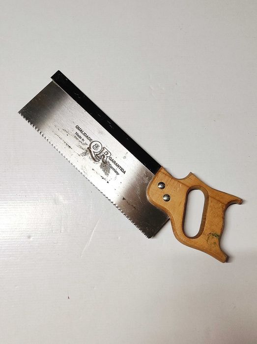 Ferramenta madeira carpinteiro serrote costas 30 cm (fabrico alemão)