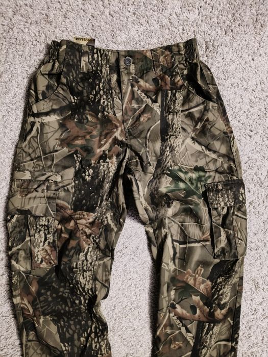 Spodnie myśliwskie funkcyjne outdoor kamuflaż