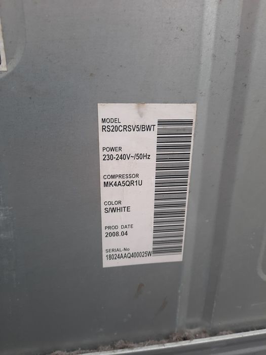 Холодильник двухдверный самсунг RS20CRV5 Samsung