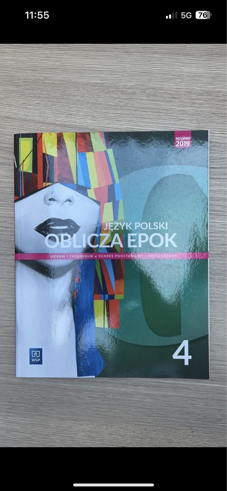 Nowy podrecznik Oblicza Epok 4 j. polski