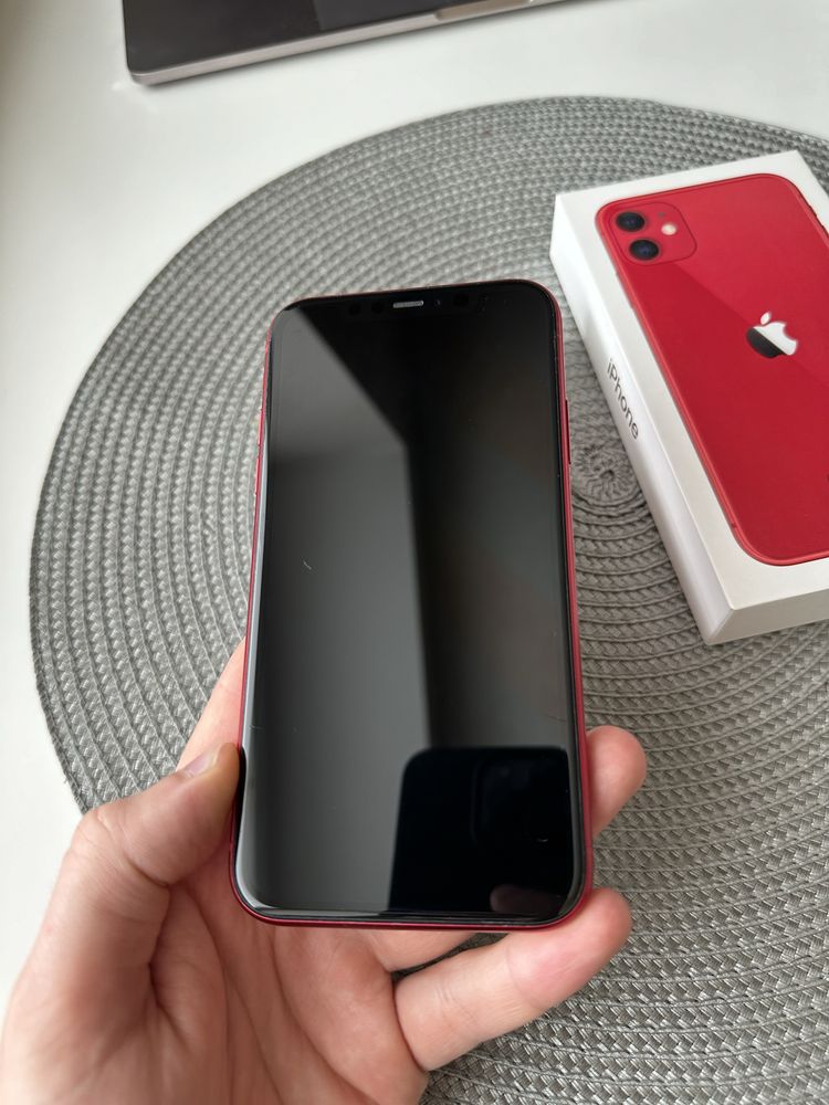 Iphone 11 128gb, Red, neverlock( айфон 11 на 128гб)