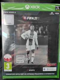 FIFA 21 Xbox x nowa w folii