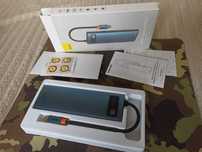 USB-хаб BASEUS Metal Gleam Series 8in1 3xUSB3.0+4KHD+RJ45+Type-C+TF+SD