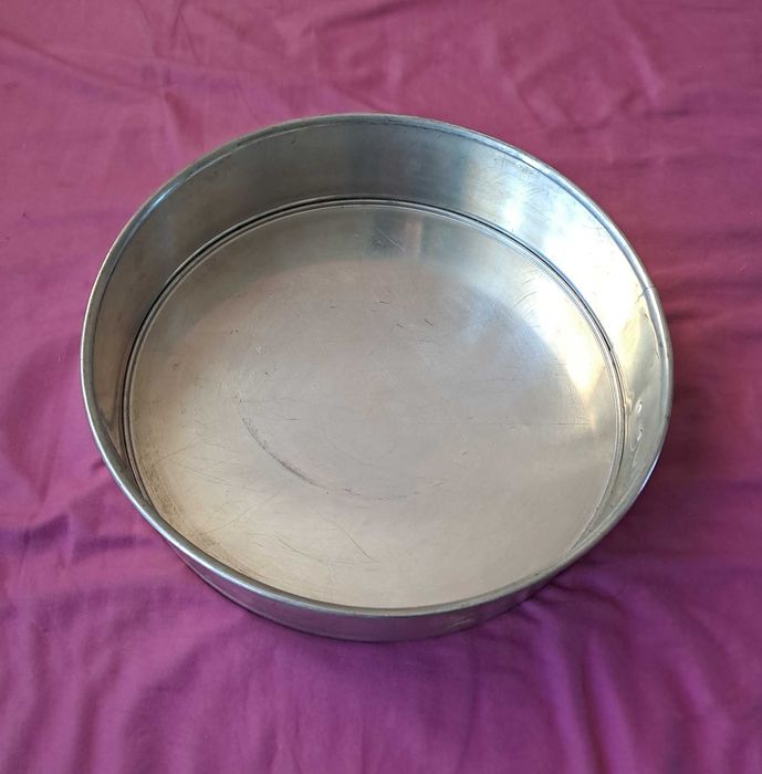 tortownica okrągła blacha do tortów fi 29cm x wys. 7cm