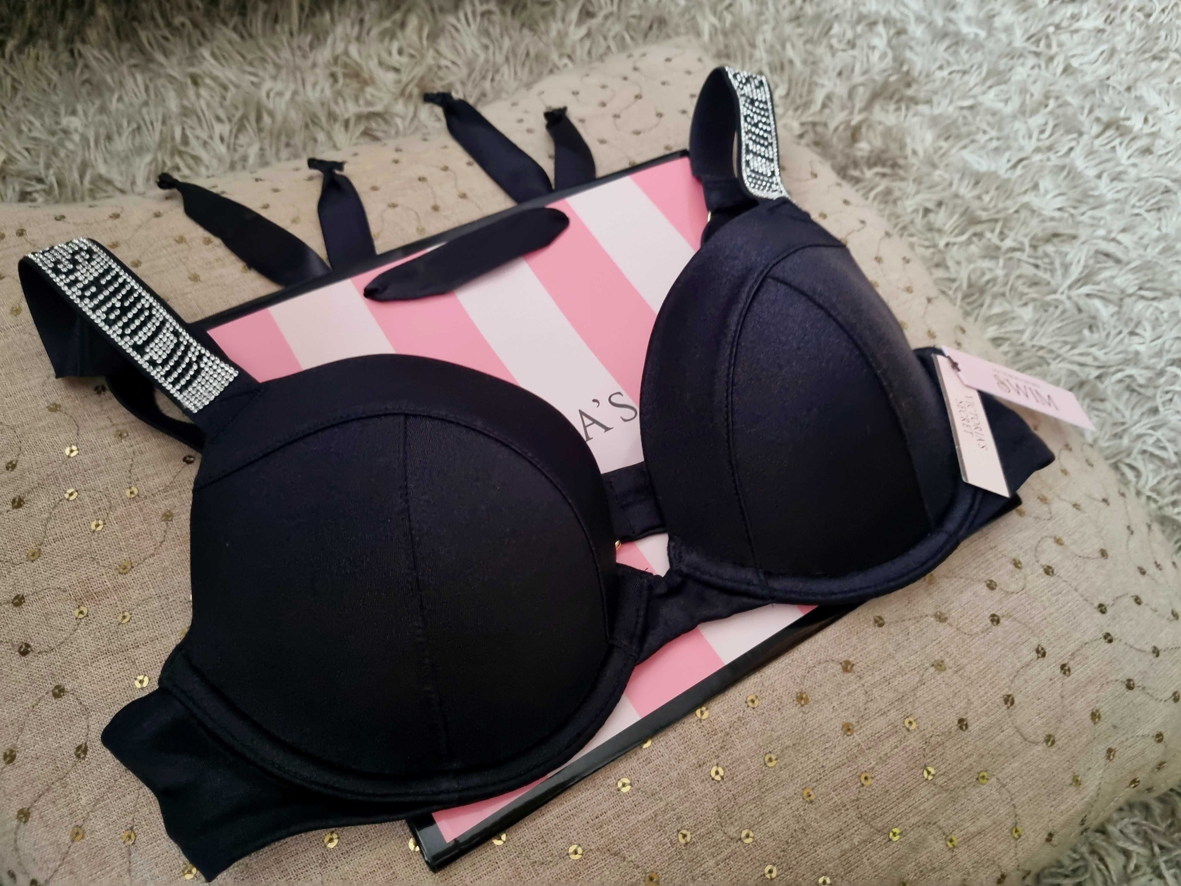 Strój kąpielowy victoria's secret tylko góra rozmiar 75B push - up