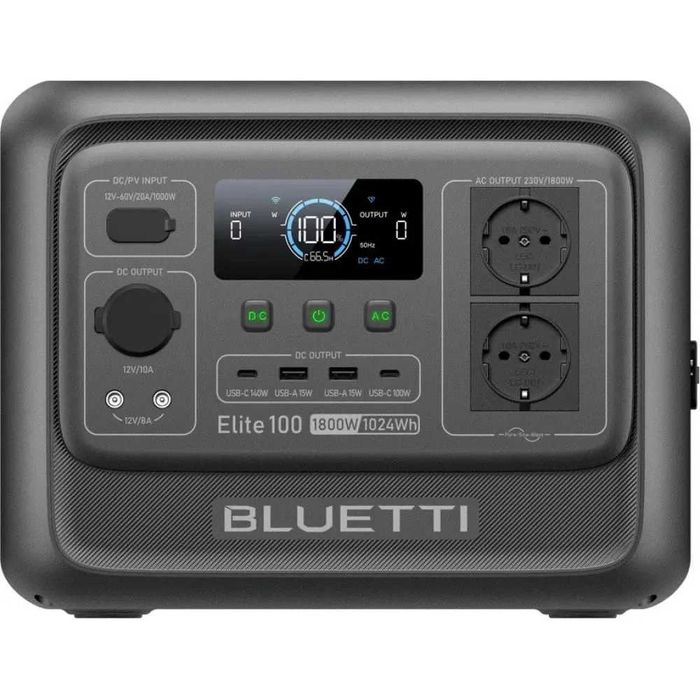 Зарядна станція Bluetti Elite 100 V2 1800W 1024Wh Гарантія 5 років
