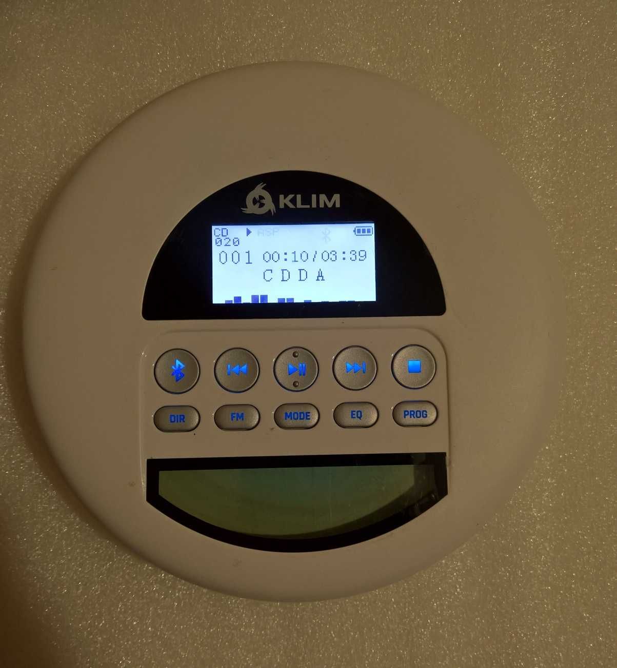Przenośny odtwarzacz CD KLIM Nomad bluetooth FM microSD