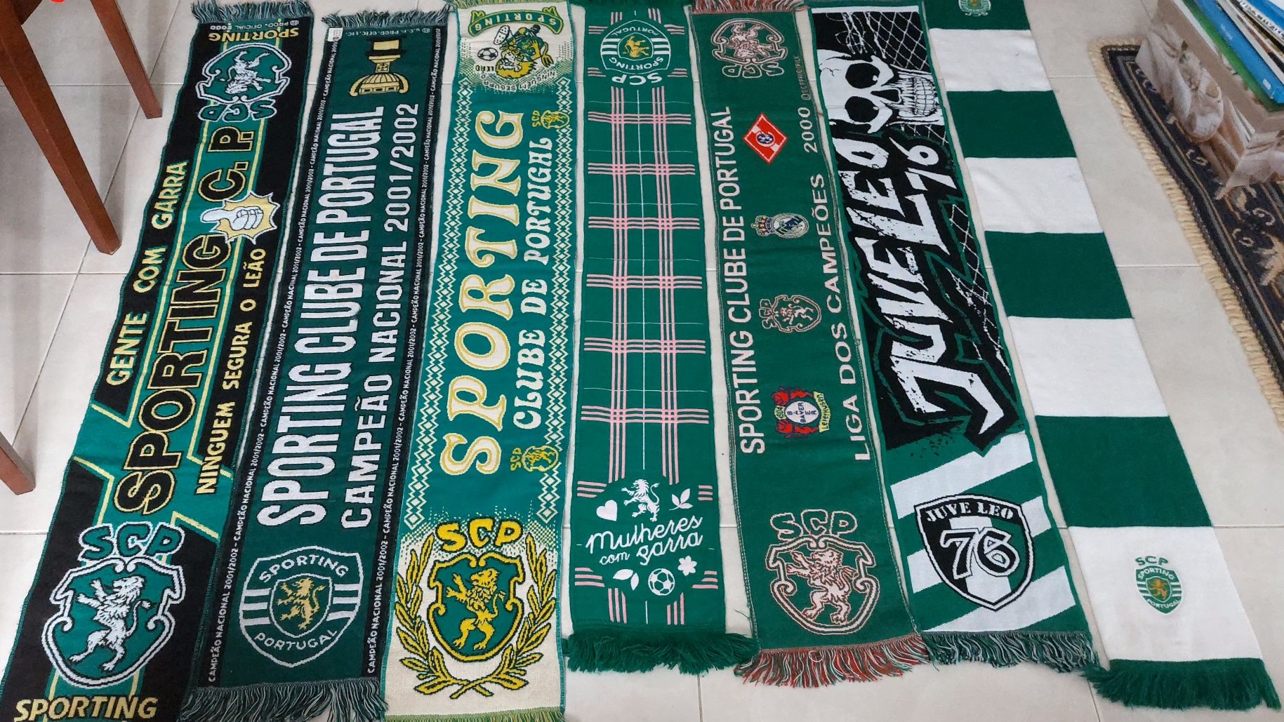 15 Cachecois do Sporting