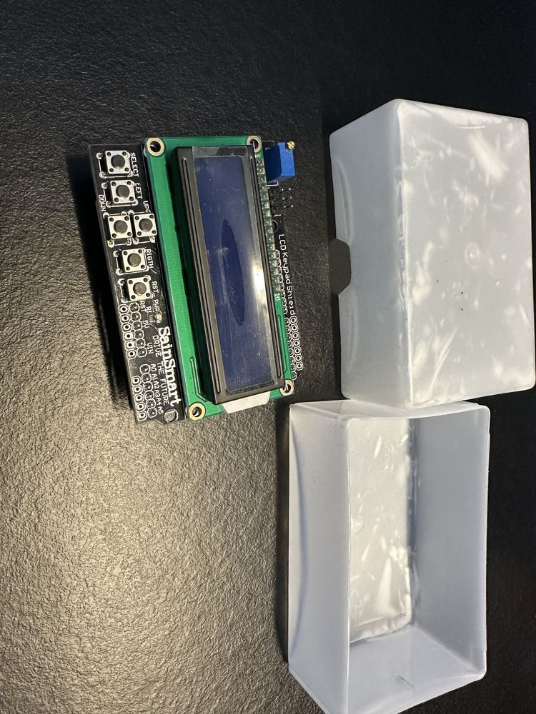 Arduino uno + wyświetlacz sainsmart LCD