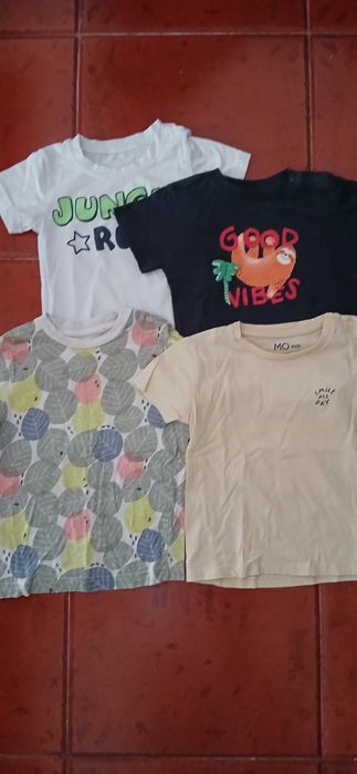 Roupa e calçado menino