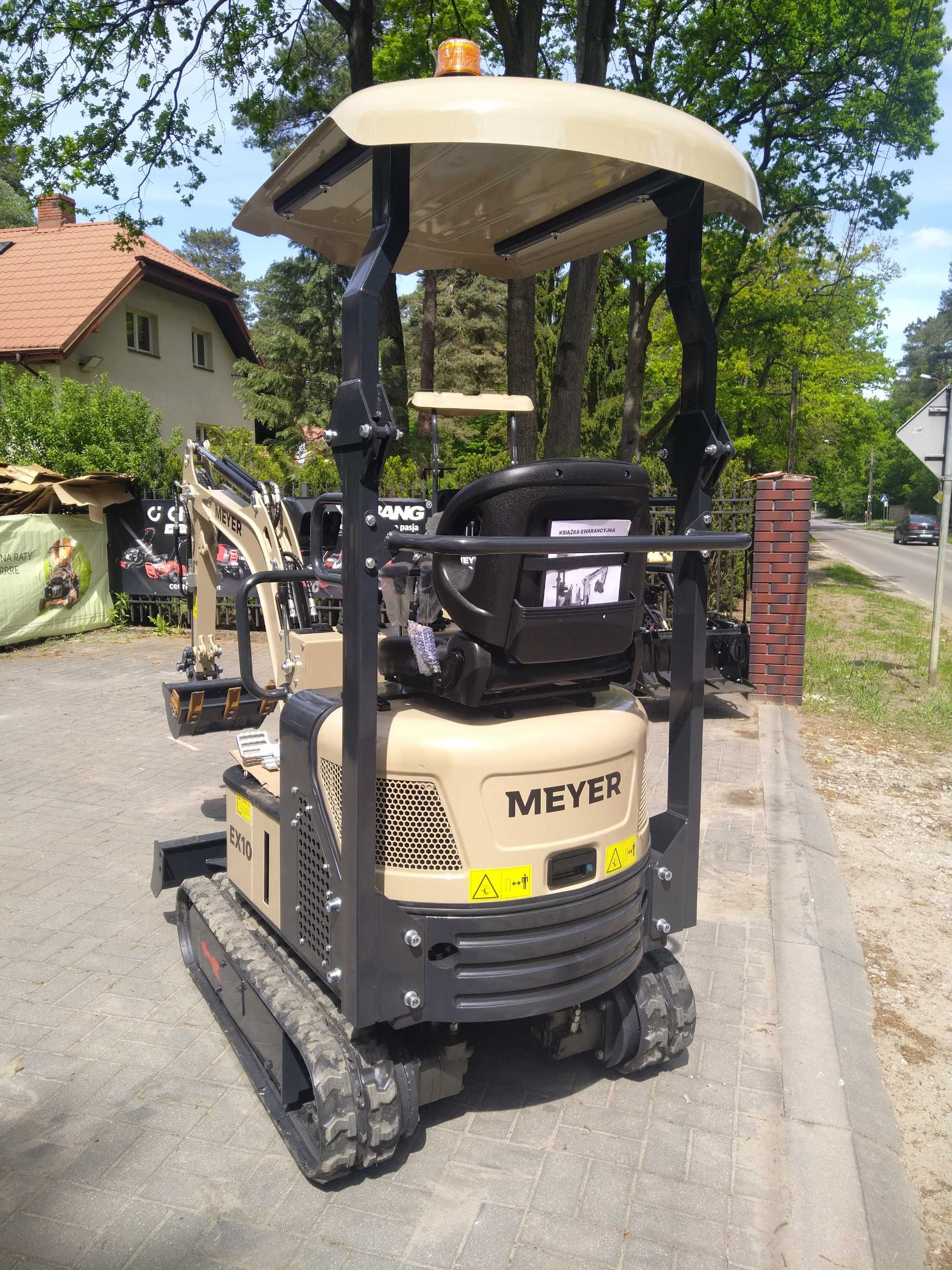 Minikoparka gąsienicowa Meyer EX10 Mazowieckie