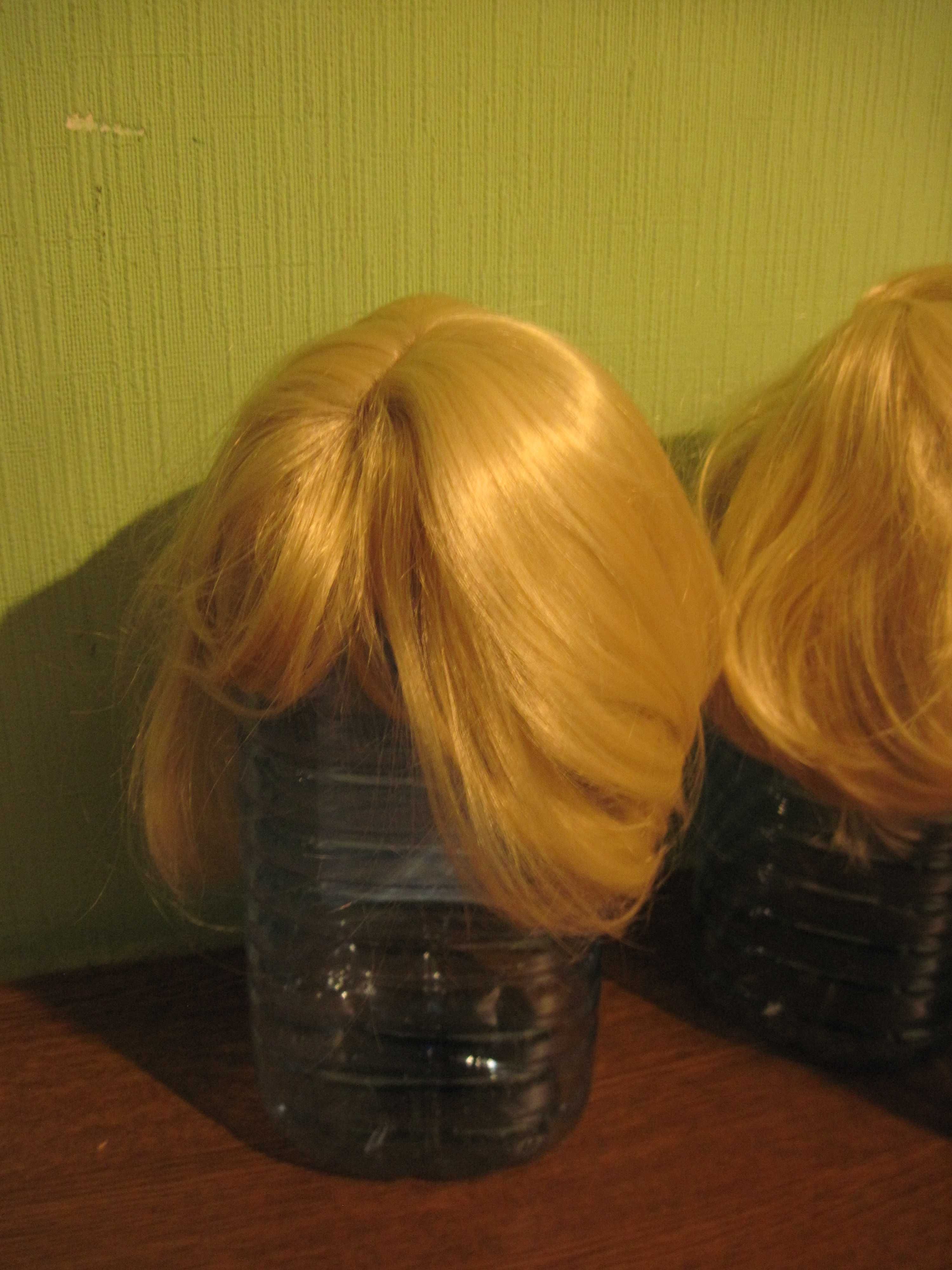 Перуки корейські штучний волос блонд 100% kanekalon