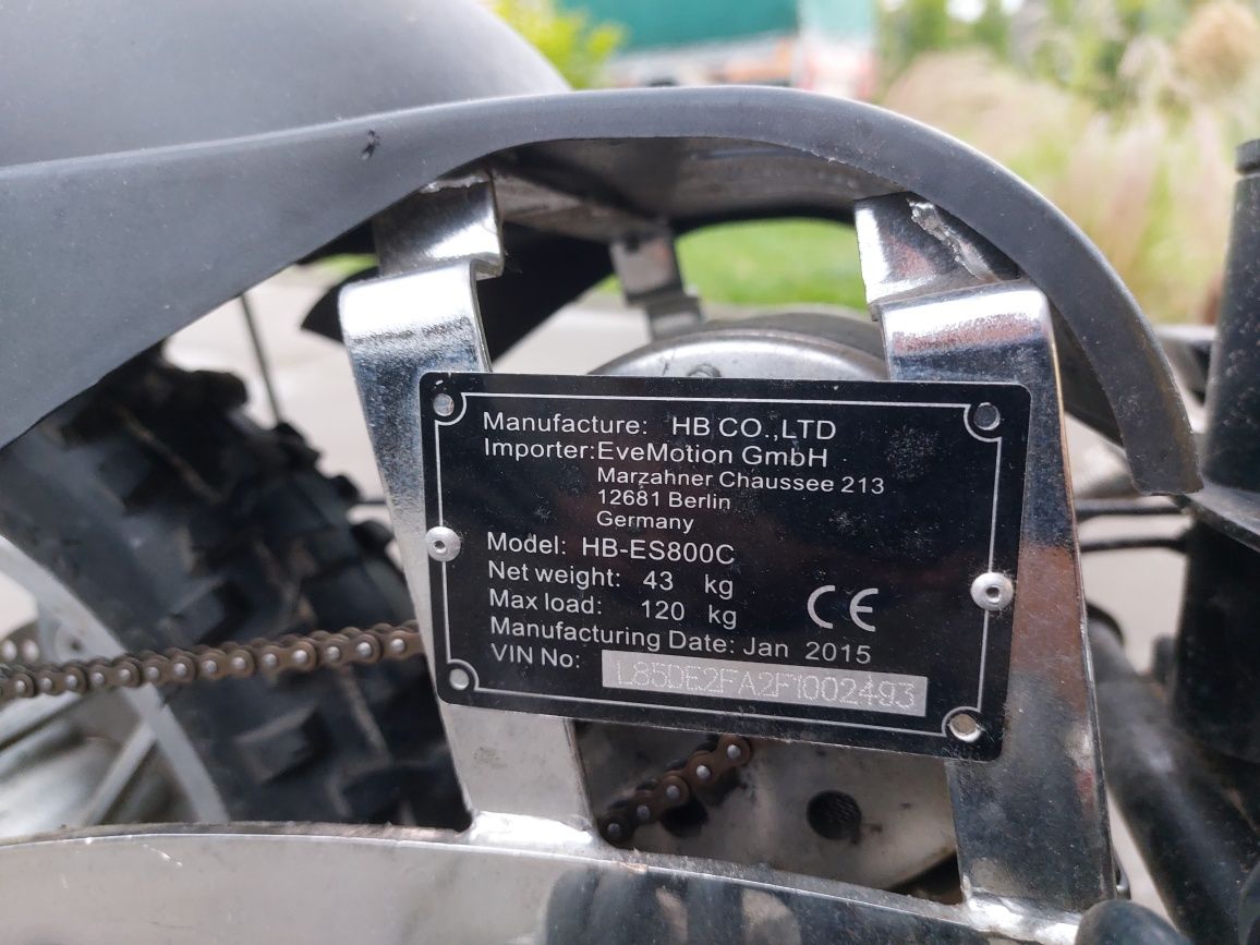 Hulajnoga elektryczna viron 700w