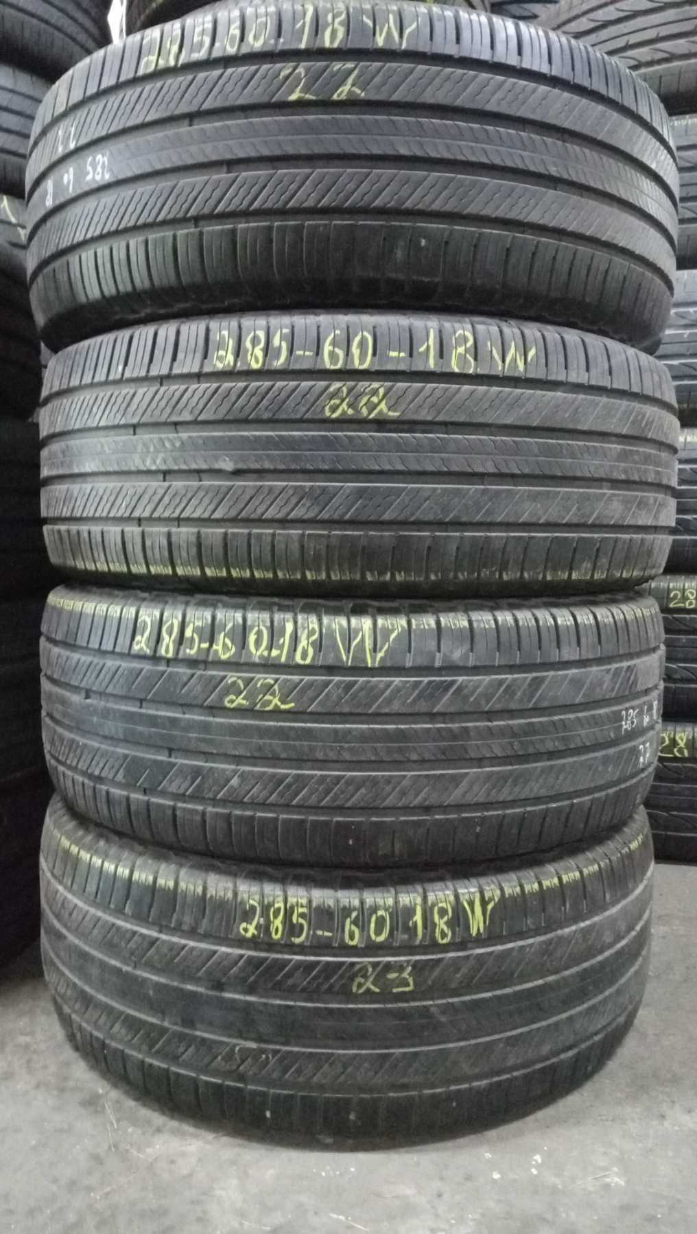 285/60/18 Michelin Primacy SUV