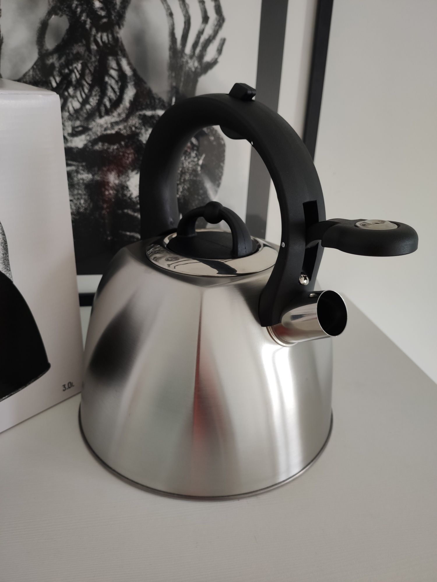 Nowe czajnik z gwizdkiem,3L(Anya sand